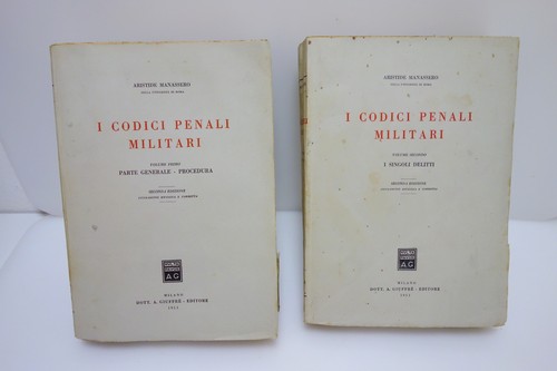 Codici penali militari - i,
