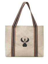 Borsa da spiaggia Sisley Sun bag beach shopping bag borsa in tessuto