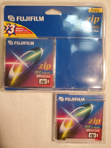 Fujifilm zip disc - fujifilm, ibm