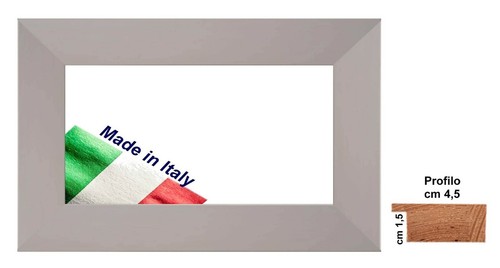 Cornice legno grigia - legno,