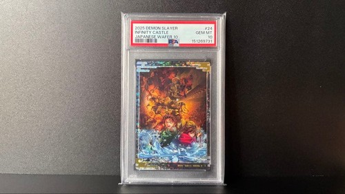 Carta wafer demon slayer psa10 - wafer,