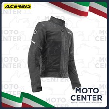 GIACCA MOTO DONNA ESTIVA ACERBIS CE RAMSEY VENTED COLORE NERO TAGLIA L