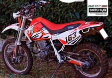 Kit adesivi grafiche compatibili  YAMAHA TT 600 E  dal 1992 al 2005