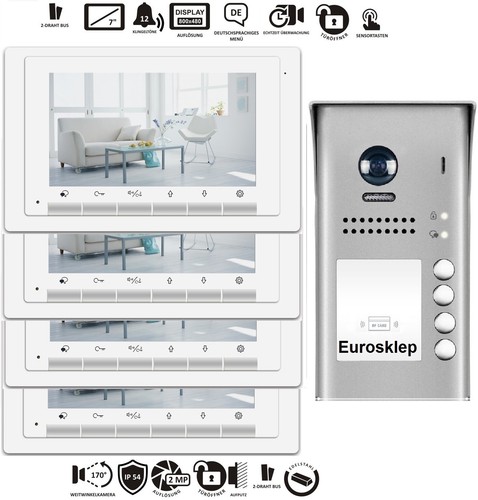 Citofono quadrifamiliare 4casa