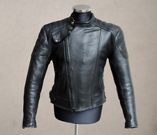 Giubbotto pelle chiodo motociclista biker vintage tedesco taglia M
