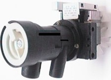 ELETTROPOMPA POMPA  COMPLETA DI FILTRO LAVATRICE INDESIT VECCHIO MODELLO