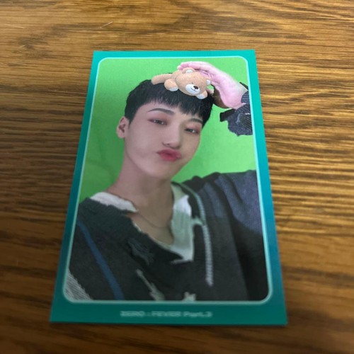 Ateez san photocard zero fever - zero,