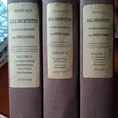 Manuale dell architetto vol - manuale, dell'architetto