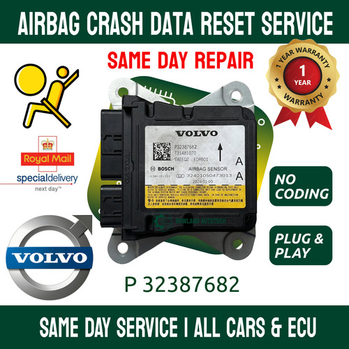 Volvo p32387682 airbag ecu - airbag,