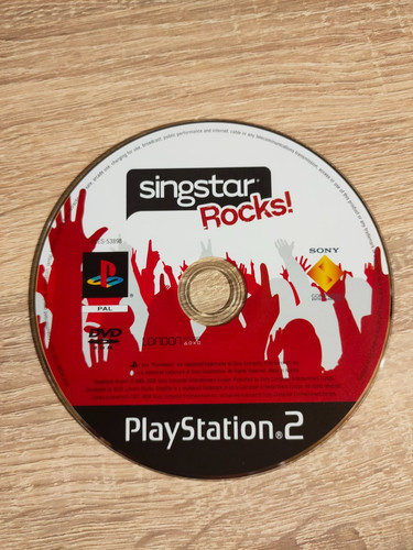 Sony ps2 singstar rocks - sony, pal