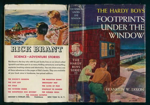 Hardy boys footprints - boys, "footprints