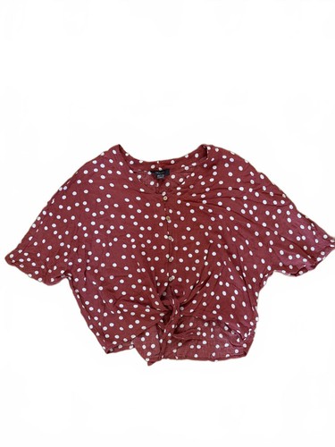 Crop top primark rosso - rosso, bianco