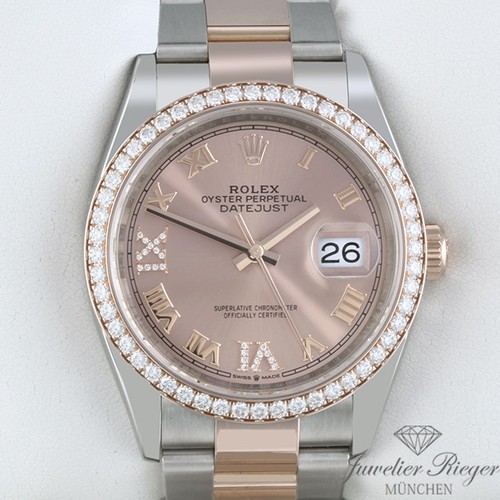 Rolex datejust 126281 rbr - rolex, 36