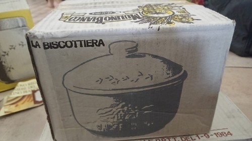 Biscottiera ceramica mulino - biscottiera,