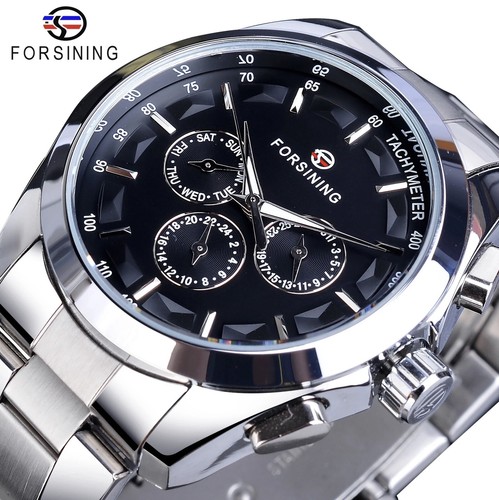 Orologio uomo lusso forsining - uomo,