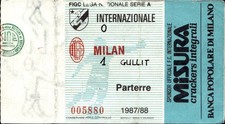 Biglietto stadio Serie A Inter