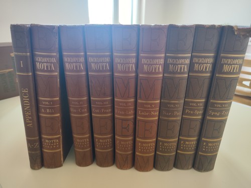 Enciclopedia motta volumi - enciclopedia,