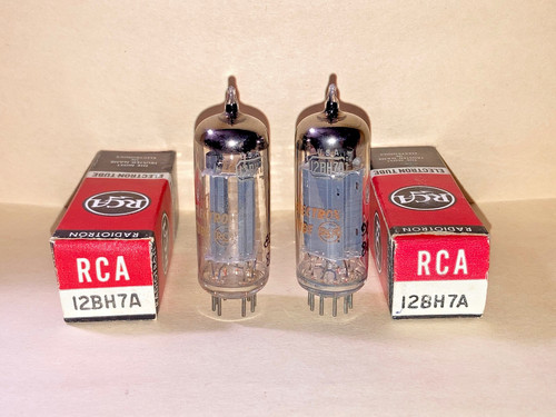 Tubi rca 12bh7a 1962 - 12bh7a, 1962,
