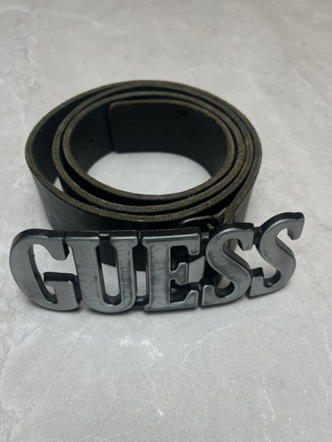 Cintura vintage guess pelle - cintura,
