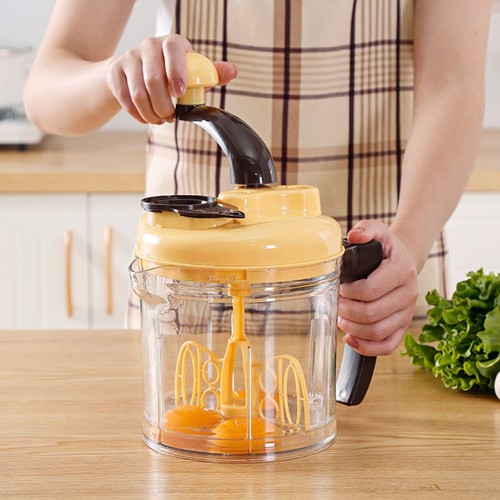 Impastatrice manuale gialla
