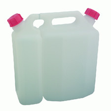 tanica pvc a doppio scomparto