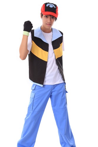 Costume ash ketchum cosplay - costume,