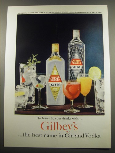 Pubblicità gin vodka - pubblicità,