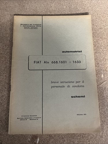 Automotrici fiat aln - fiat, 668