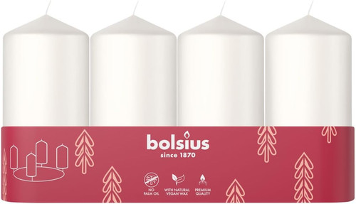 Candele colonna lisce - 4,