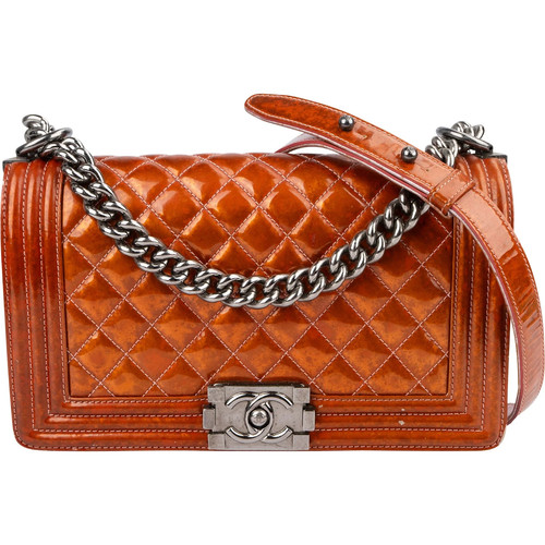 Borsa chanel quilted patent - borsa,