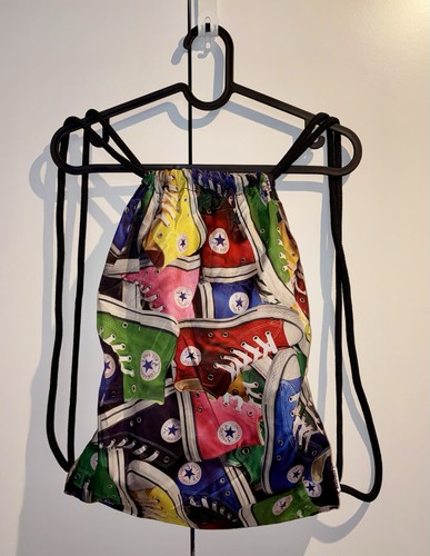 Borsa converse nera colorata - borsa, nera/colorata