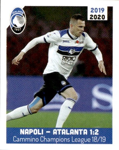 Figurina atalanta calcio - figurina,