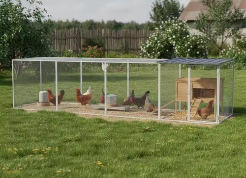 Pollaio voliera galline - , in