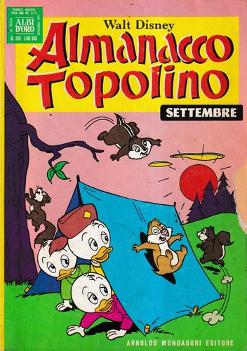 Almanacco topolino 249 set - almanacco, n.249