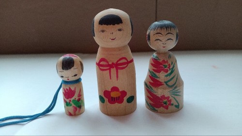 Kamakura kokeshi mini - mini, 3
