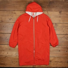 Giacca vintage Goodman & Sons Varsity M anni 80 Letterman Princeton arancione