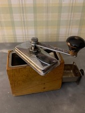macina caffe vintage legno e