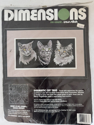 Kit punto croce - , dimensioni