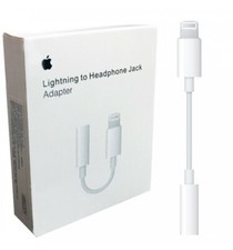 Apple  Adattatore da Lightning a Jack Cuffie (3,5 mm) - Bianco ORIGINALE