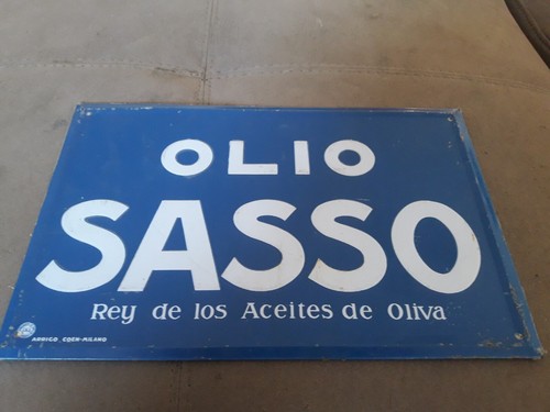 Insegna olio sasso - olio,