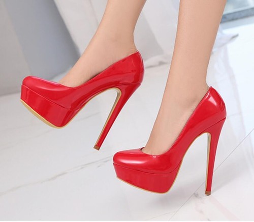 Scarpe donna ecopelle tacco