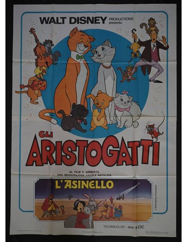 Manifesto gli aristogatti walt - gli,