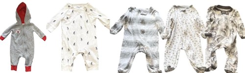 Lotto vestiti bambino mesi - 0-3,
