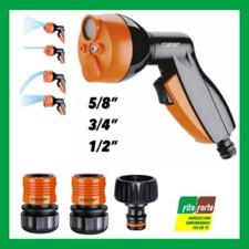 KIT PISTOLA E RACCORDI COMPLETO CLABER IRRIGAZIONE GIARDINO 5/8" 3/4" 1/2" 9083