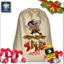 Sacco befana cotone - befana,