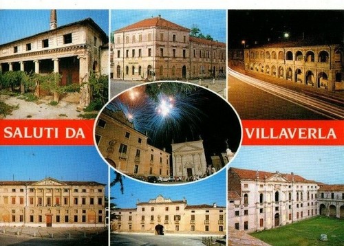 Saluti villaverla cartolina - villaverla,