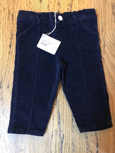 Pantalone blu velluto - blu, della