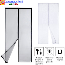 Zanzariera Magnetica Zanzariere Porta Finestra 120-140-150 X 180-240 Cm Lavabile