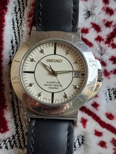 Seiko kinetic 5m42 og90 japan - seiko, 5m42-og90
