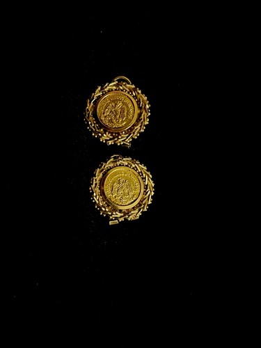 Orecchini oro con - orecchini, in